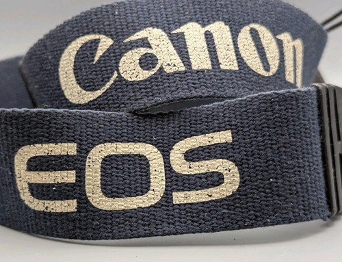 Cinghia collo canon eos blu - cinghia,